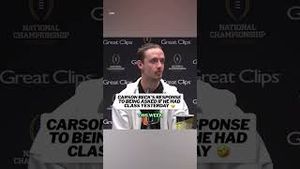 Video post by @cbssportscfb on YouTube