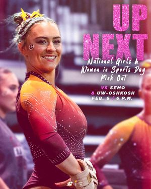 Image post by @CMUGymnastics on Twitter