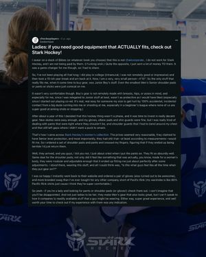 Image post by @starkhockey on Instagram