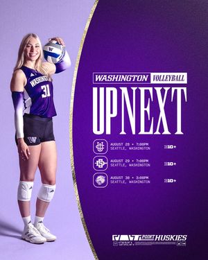 Image post by @uwvolleyball on Instagram