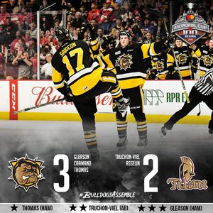 Image post by @BulldogsOHL on Twitter