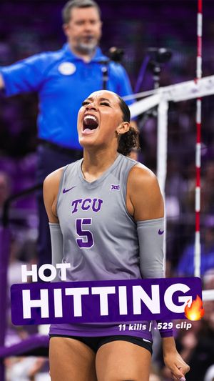 Image post by @tcuvolleyball on Instagram