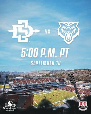 Image post by @aztecfootball on Instagram