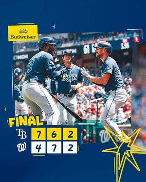 Image post by @raysbaseball on Instagram