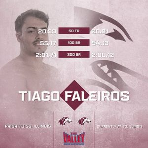 Image post by @SIUSwimDive on Facebook