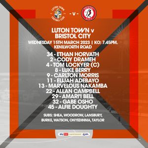 Image post by @LutonTown on Twitter/X