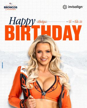 Image post by @denverbroncoscheer on Instagram