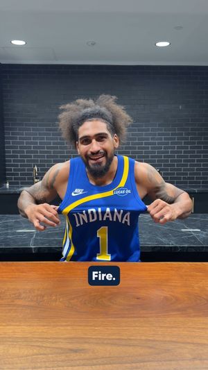 Video post by @pacers on Instagram