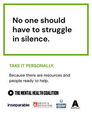 Image post by @mentalhealthcoalition on Instagram