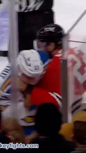 Video post by @hockeyfights on Instagram