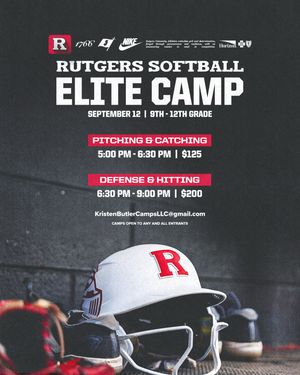 Image post by @ru_softball on Instagram