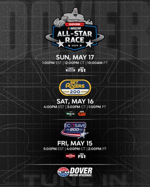 Text post by @TXMotorSpeedway on Twitter/X