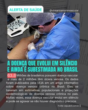 Image post by @drmarioamorimvascular on Instagram