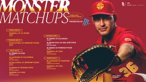 Image post by @USC_Athletics on Twitter