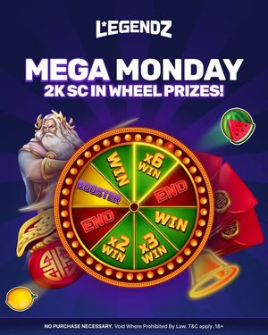Image post by @Legendzcasino on Facebook