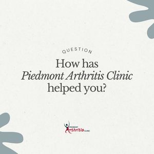 Image post by @PiedmontArthritisClinic on Facebook