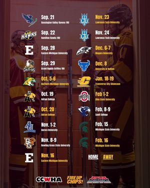 Image post by @cmuwomensclubhockey on Facebook