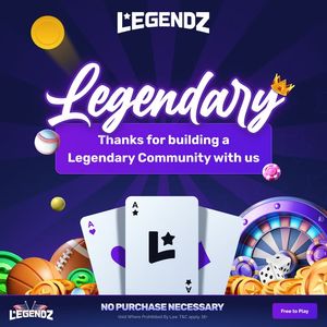 Image post by @Legendzcasino on Facebook