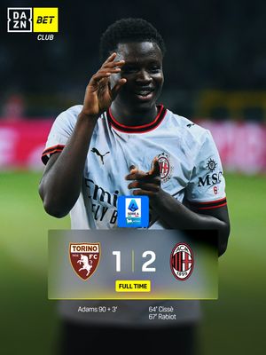 Image post by @dazn_it on Instagram