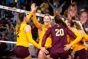 Image post by @CMUVolleyball on Twitter
