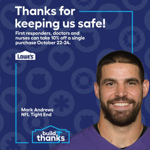 Image post by @Lowes on Twitter