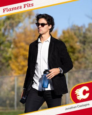 Image post by @NHLFlames on Twitter/X