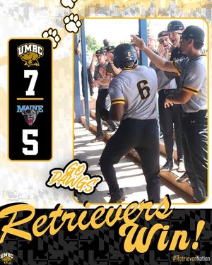 Image post by @umbcathletics on Instagram