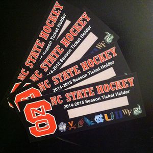 Image post by @ncstatehockey on Instagram