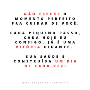 Image post by @dr.allyssonclemente on Instagram