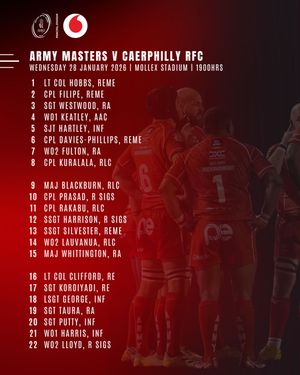 Image post by @armyrugbyunion on Instagram