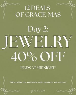 Image post by @shopatgrace on Facebook