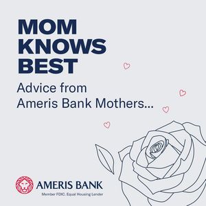 Image post by @amerisbank on Facebook
