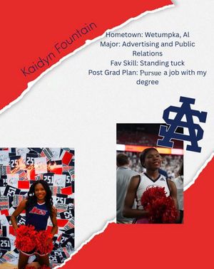 Image post by @southalabama.cheerleading on Facebook