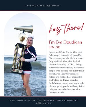 Image post by @dbu_cheer on Instagram