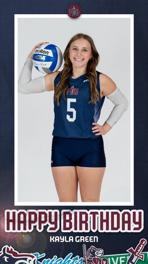 Image post by @FDUKnightsWVB on Twitter