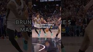 Video post by @nyknicks on YouTube