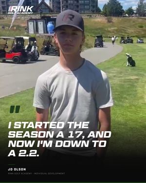 Image post by @rinkgolfacademy on Instagram