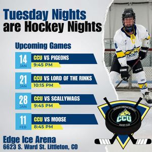 Image post by @coloradochristianhockey on Instagram