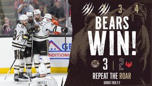 Image post by @TheHersheyBears on Twitter