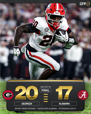 Image post by @cfbplayoff on Instagram