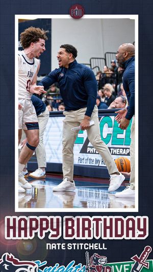 Image post by @FDUKnightsMBB on Twitter