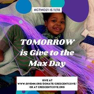 Image post by @CrescentCoveorg on Facebook