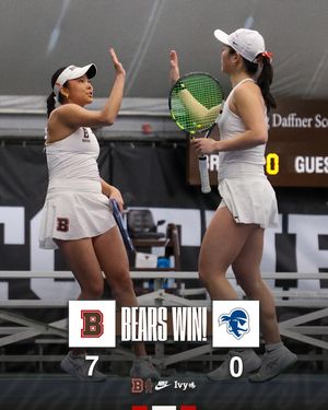 Image post by @brownu_wtennis on Instagram