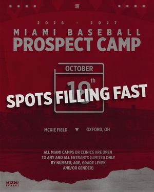 Image post by @miamioh_baseball on Instagram