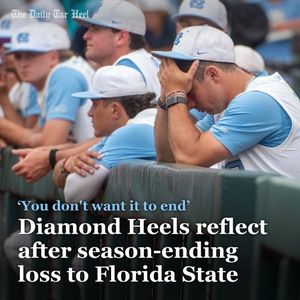 Image post by @dailytarheel on Instagram