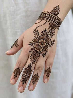 Image post by @mehndi_design4u on Instagram