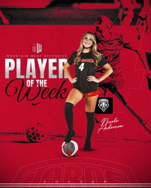 Image post by @UNMLoboWSoccer on Twitter