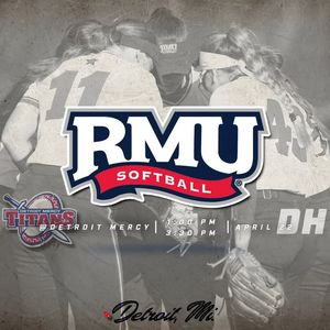 Image post by @RMUAthletics on Facebook
