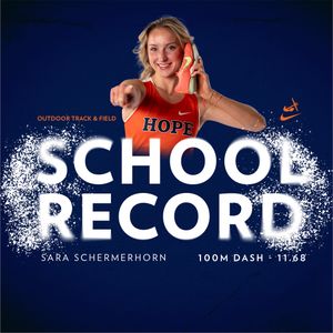 Image post by @hopecollegetrack on Instagram