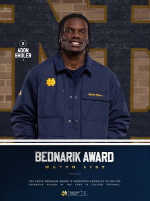 Image post by @ndfootball on Instagram